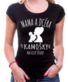 Dámske tričko - Mama a dcéra - Kamošky na celý život
