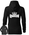 Pánska/dámska mikina MODERN KING - QUEEN (cena za 1ks)