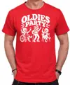 Tričko s vtipnou potlačou - Oldies party 
