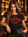Tričko - i'm a red flag
