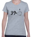 Narodeninové tričko - 40 (39+ prostredník)
