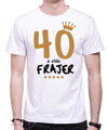 Narodeninové tričko - 40 a stále frajer