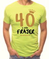 Narodeninové tričko - 40 a stále frajer