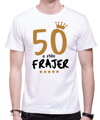 Narodeninové tričko - 50 a stále frajer