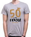 Narodeninové tričko - 50 a stále frajer