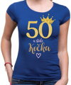 Narodeninové tričko - 50 a stále kočka