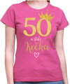 Narodeninové tričko - 50 a stále kočka