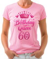 Narodeninové tričko - Birthday Queen 60