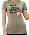 Tričko - Aj ja si zaslúžim doživotnú rentu!