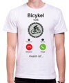 Cyklo tričko - Bicykel volá, musím ísť... Phone