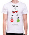 Vinárske tričko - Víno volá Phone
