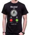 Cyklo tričko - Bicykel volá, musím ísť... Phone