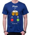 Tričko - Pivo volá Phone