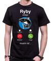 Rybárske tričko - Ryby volajú Phone