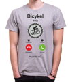 Cyklo tričko - Bicykel volá, musím ísť... Phone
