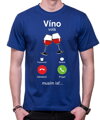 Vinárske tričko - Víno volá Phone