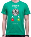 Cyklo tričko - Bicykel volá, musím ísť... Phone