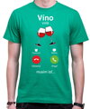 Vinárske tričko - Víno volá Phone