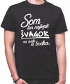 Tričko - Najlepší Švagor a bodka