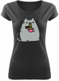 Dámske tričko - Pusheen mačka - špagety