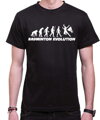 Tričko - Evolúcia Badminton