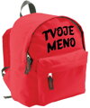 Detský batoh - Tvoje meno (tlačené)