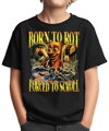Tričko - Born to Rot Forced to scroll (Taliansky Brainrot)