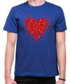 Tričko - Červené srdiečko