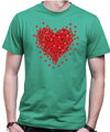 Tričko - Červené srdiečko