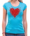 Tričko - Červené srdiečko