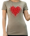 Tričko - Červené srdiečko