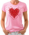 Tričko - Červené srdiečko
