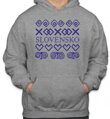 Mikina Slovensko - čičmiansky vzor
