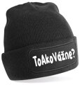 Čiapka s potlačou - To ako vážne?