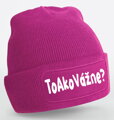 Čiapka s potlačou - To ako vážne?