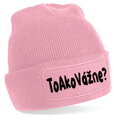 Čiapka s potlačou - To ako vážne?