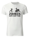Tričko - Zombies hate fast food