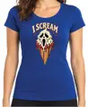 Tričko - I SCREAM  (Halloween)