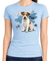 Tričko pre psíčkarov - Modrý Jack Russell Teriér