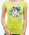 Tričko pre psíčkarov - Modrý Jack Russell Teriér