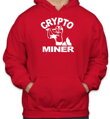 Originálna Krypto mikina pre všetkých hodlerov, fanúšikov bitcoinu zo série Kryptomeny-Krypto mikina - Crypto miner