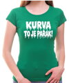 Tričko KURVA TO JE PAŘÁK! – vtipné letné tričko