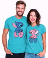 Partnerské tričká - Lilo a Stitch LOVE 2ks