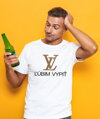 Značkové tričko - ĽV - Ľúbim vypiť