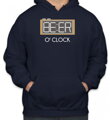 Mikina -Beer O'clock (Čas na pivo)