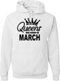 Dámska mikina - QUEENS ARE BORN IN ... (zvolte mesiac)