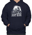 Motorkárska mikina - Just ride
