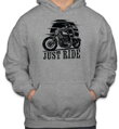 Motorkárska mikina - Just ride