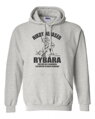 Rybárska mikina - Nikdy nenaser Rybára