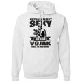 Vojenská mikina - Neznášam byť sexy